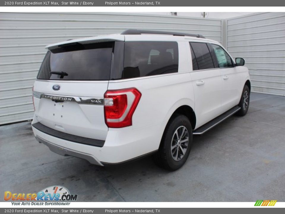 2020 Ford Expedition XLT Max Star White / Ebony Photo #7