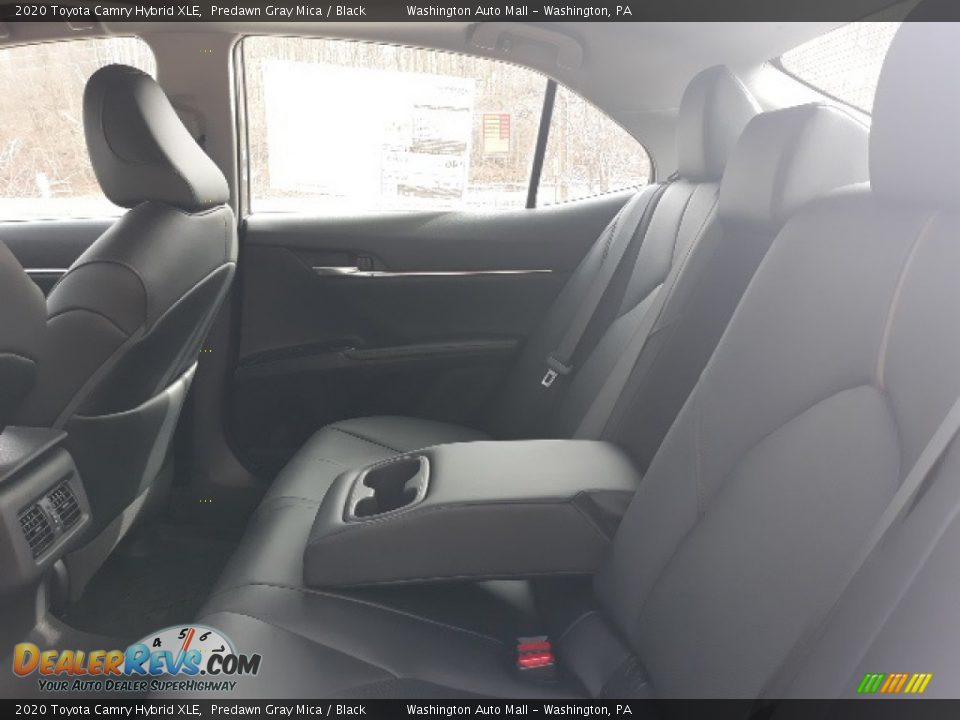 2020 Toyota Camry Hybrid XLE Predawn Gray Mica / Black Photo #31