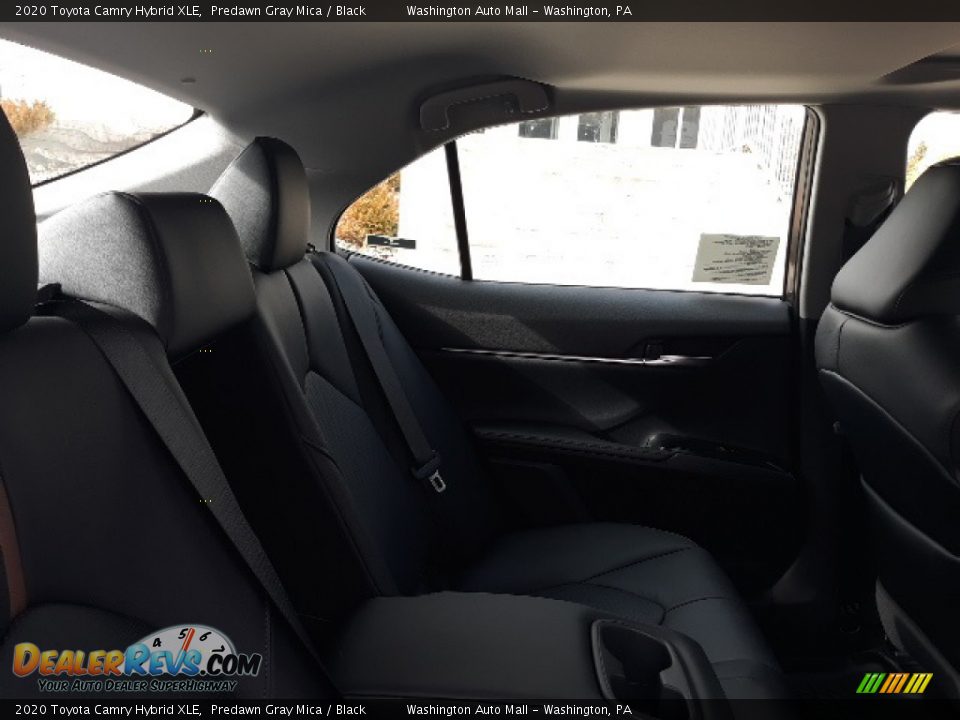 2020 Toyota Camry Hybrid XLE Predawn Gray Mica / Black Photo #36