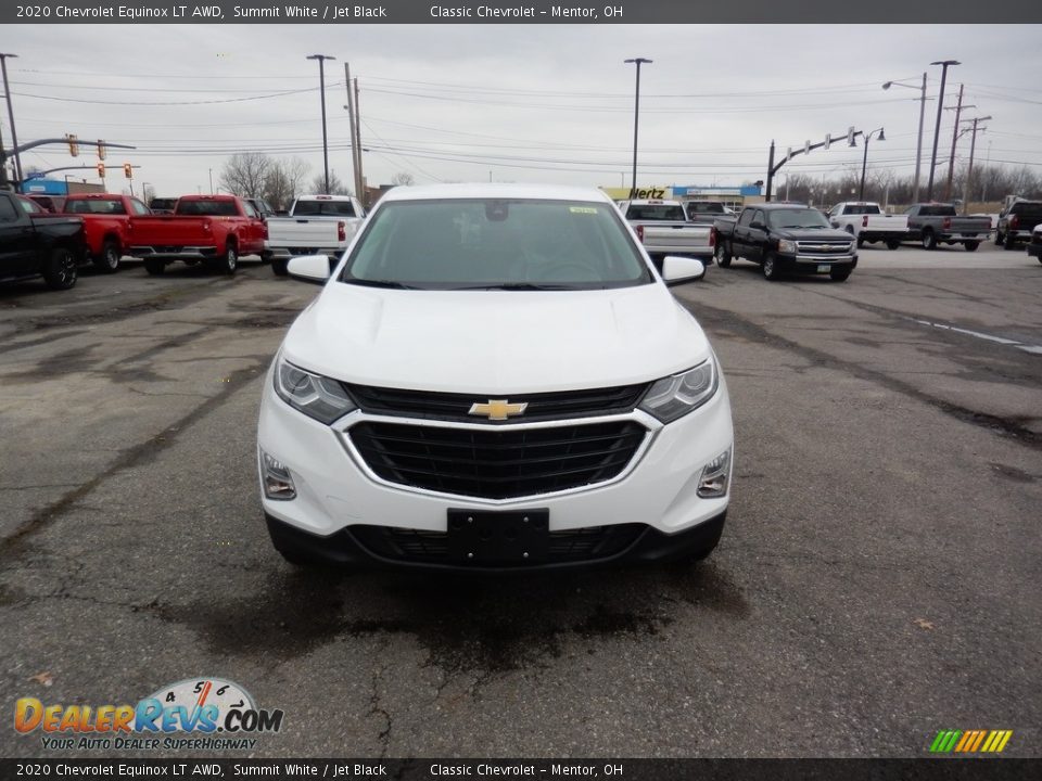 2020 Chevrolet Equinox LT AWD Summit White / Jet Black Photo #2
