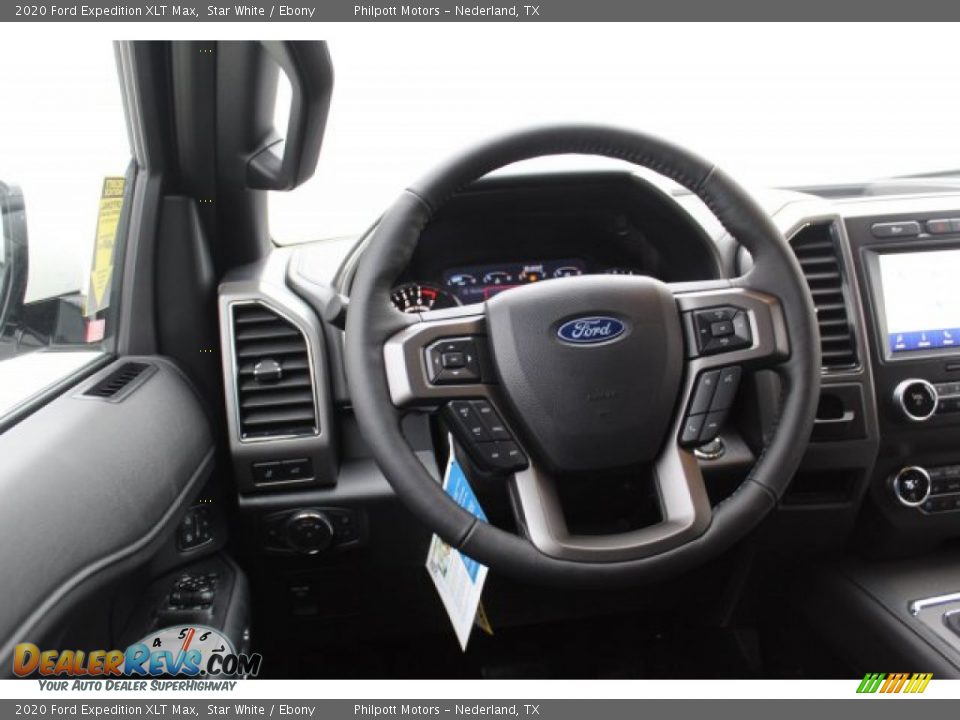 2020 Ford Expedition XLT Max Star White / Ebony Photo #23