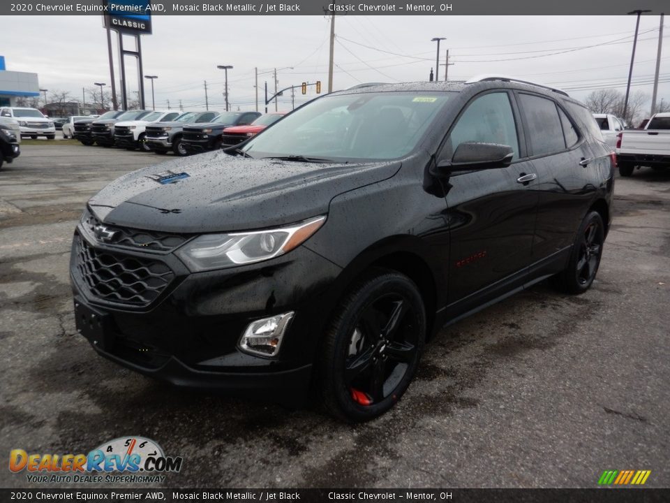 2020 Chevrolet Equinox Premier AWD Mosaic Black Metallic / Jet Black Photo #1