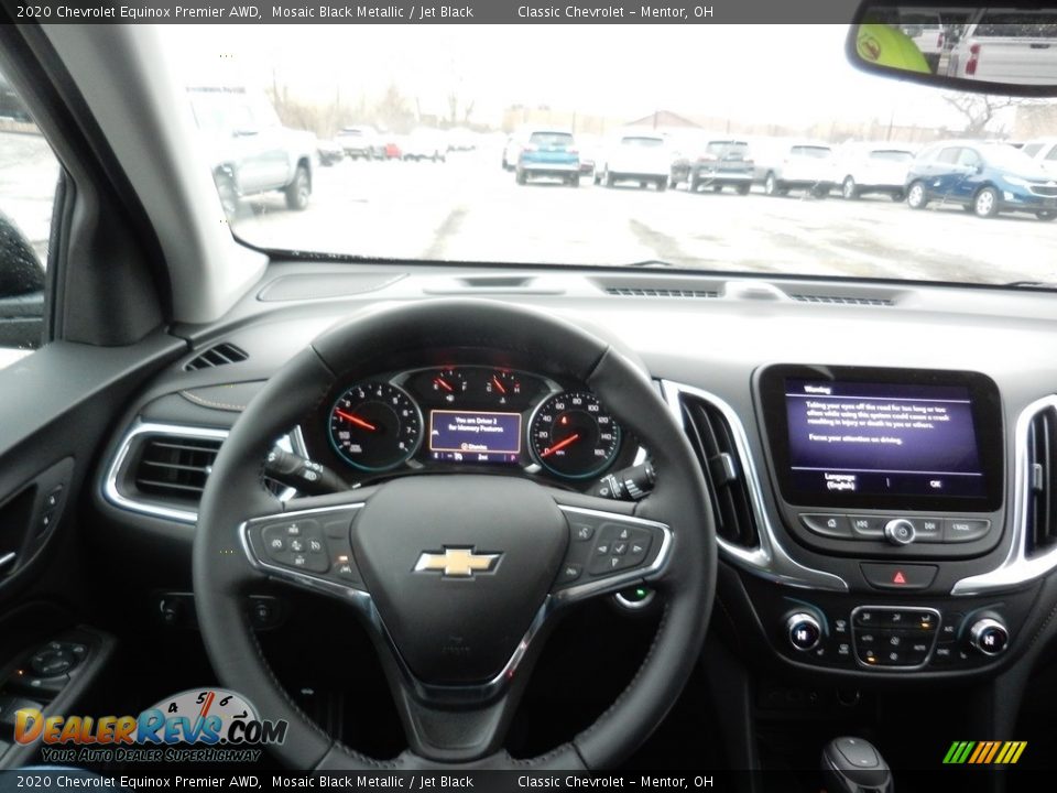 2020 Chevrolet Equinox Premier AWD Mosaic Black Metallic / Jet Black Photo #8