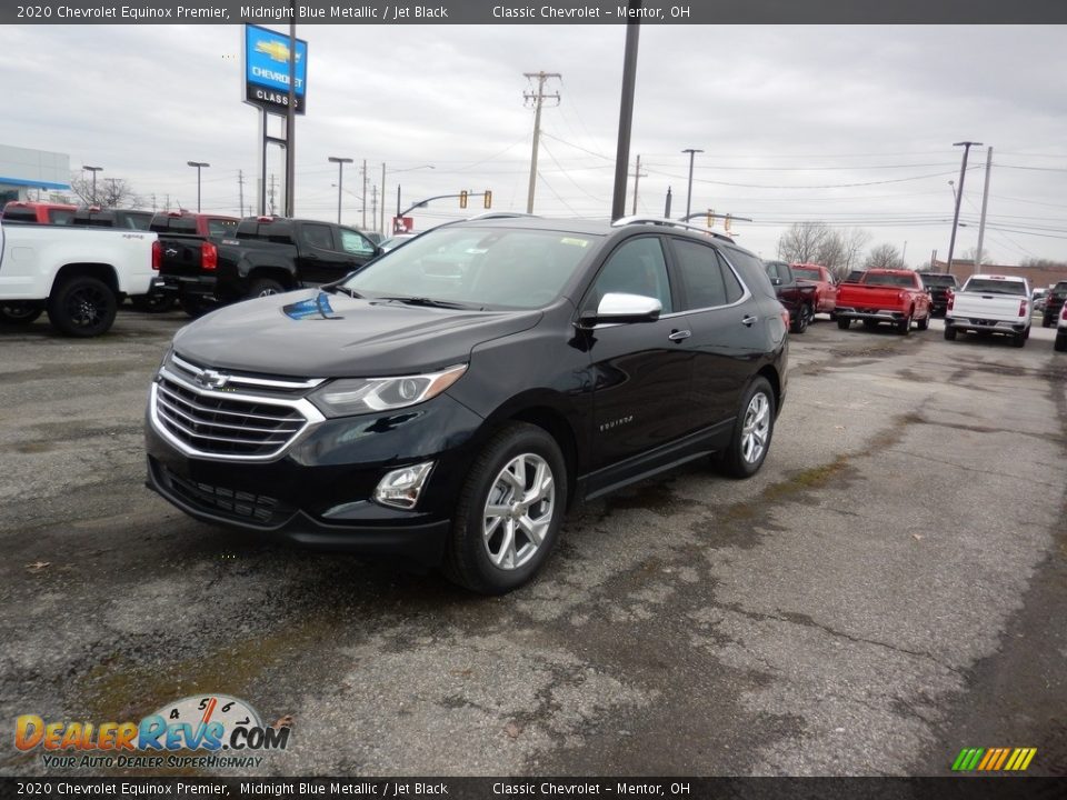 2020 Chevrolet Equinox Premier Midnight Blue Metallic / Jet Black Photo #1