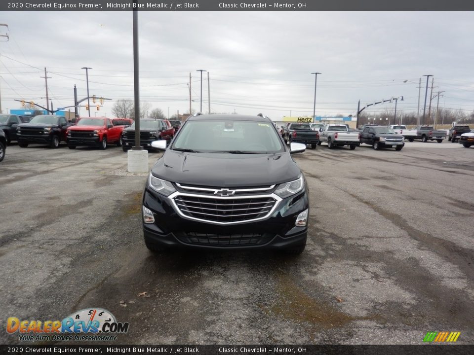 2020 Chevrolet Equinox Premier Midnight Blue Metallic / Jet Black Photo #2