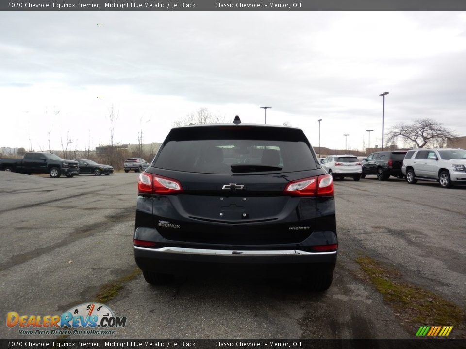 2020 Chevrolet Equinox Premier Midnight Blue Metallic / Jet Black Photo #5