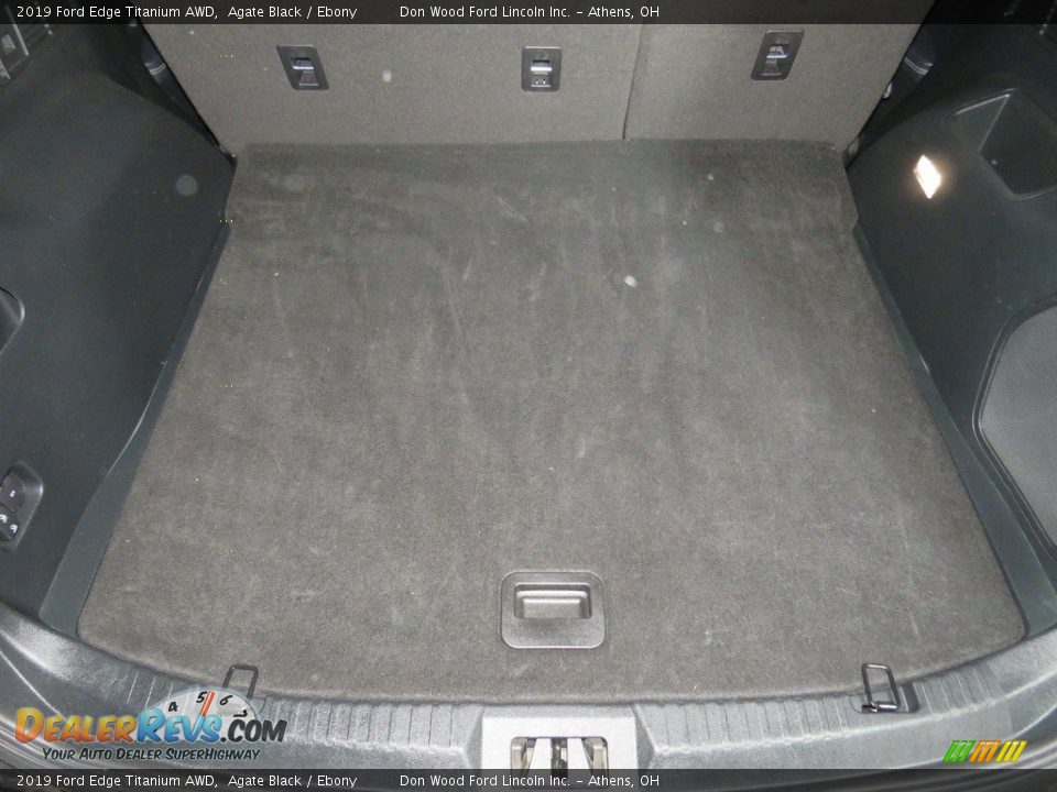 2019 Ford Edge Titanium AWD Agate Black / Ebony Photo #13