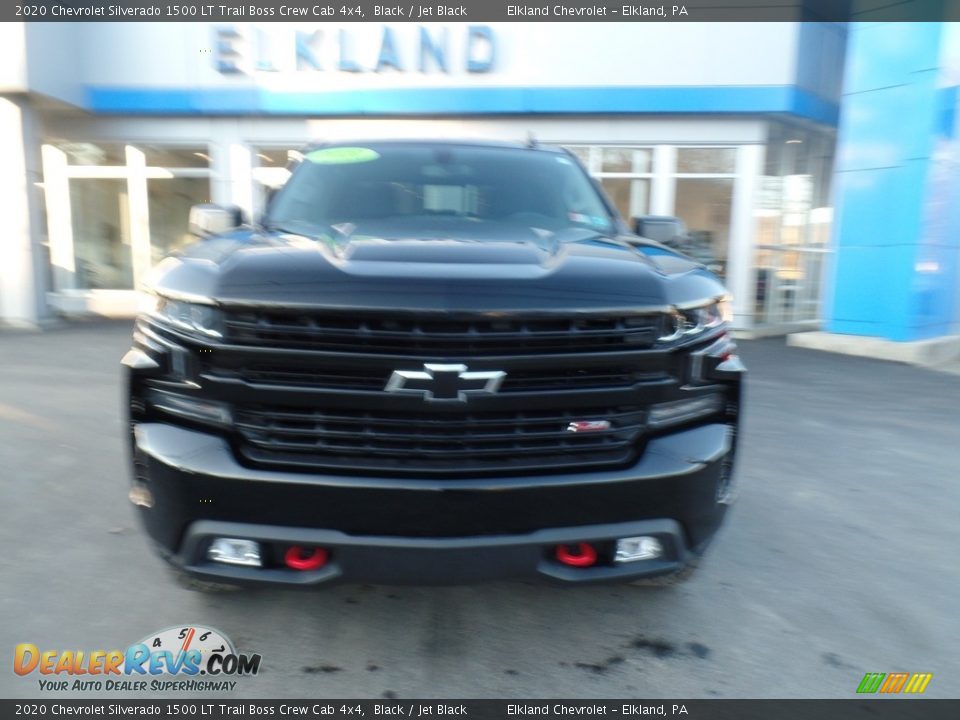 2020 Chevrolet Silverado 1500 LT Trail Boss Crew Cab 4x4 Black / Jet Black Photo #3