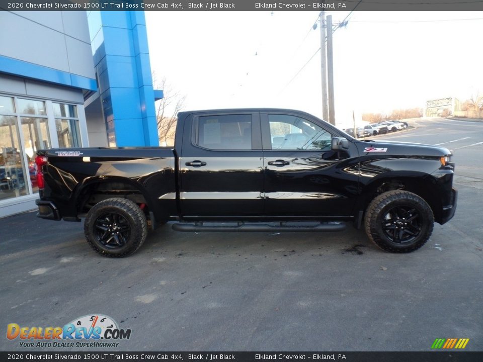2020 Chevrolet Silverado 1500 LT Trail Boss Crew Cab 4x4 Black / Jet Black Photo #6