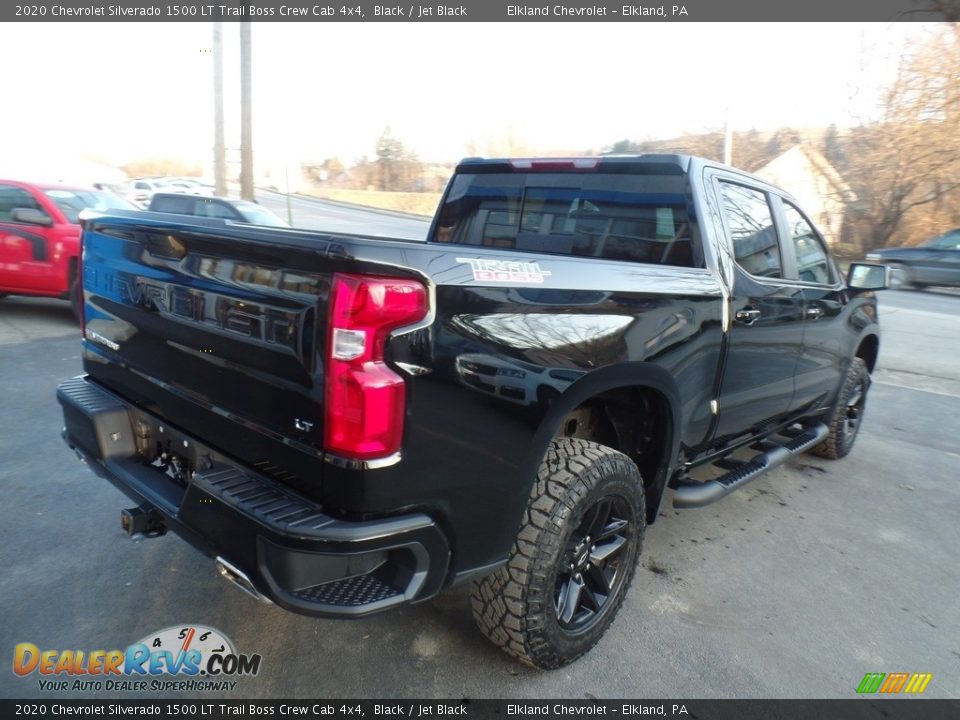 2020 Chevrolet Silverado 1500 LT Trail Boss Crew Cab 4x4 Black / Jet Black Photo #7