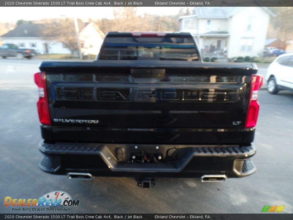 2020 Chevrolet Silverado 1500 LT Trail Boss Crew Cab 4x4 Black / Jet Black Photo #8