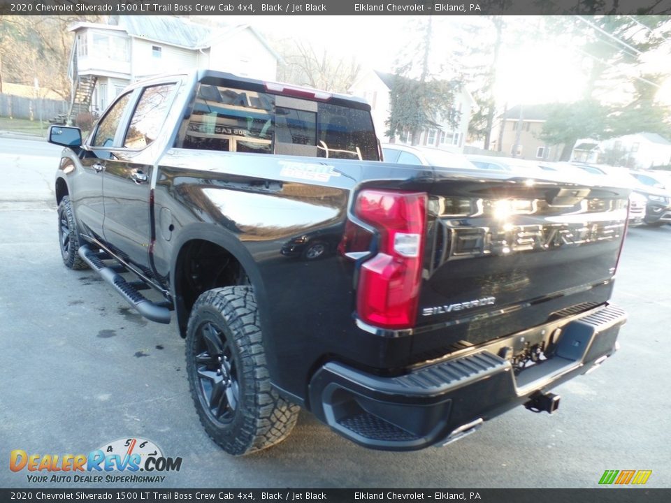 2020 Chevrolet Silverado 1500 LT Trail Boss Crew Cab 4x4 Black / Jet Black Photo #9