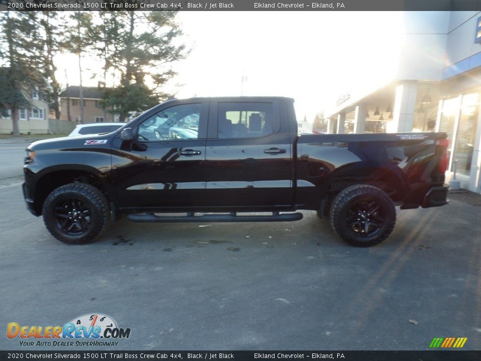 2020 Chevrolet Silverado 1500 LT Trail Boss Crew Cab 4x4 Black / Jet Black Photo #10