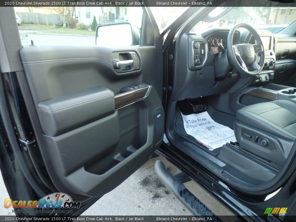 2020 Chevrolet Silverado 1500 LT Trail Boss Crew Cab 4x4 Black / Jet Black Photo #15