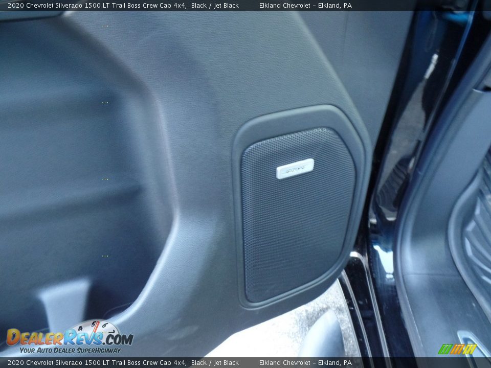 2020 Chevrolet Silverado 1500 LT Trail Boss Crew Cab 4x4 Black / Jet Black Photo #18