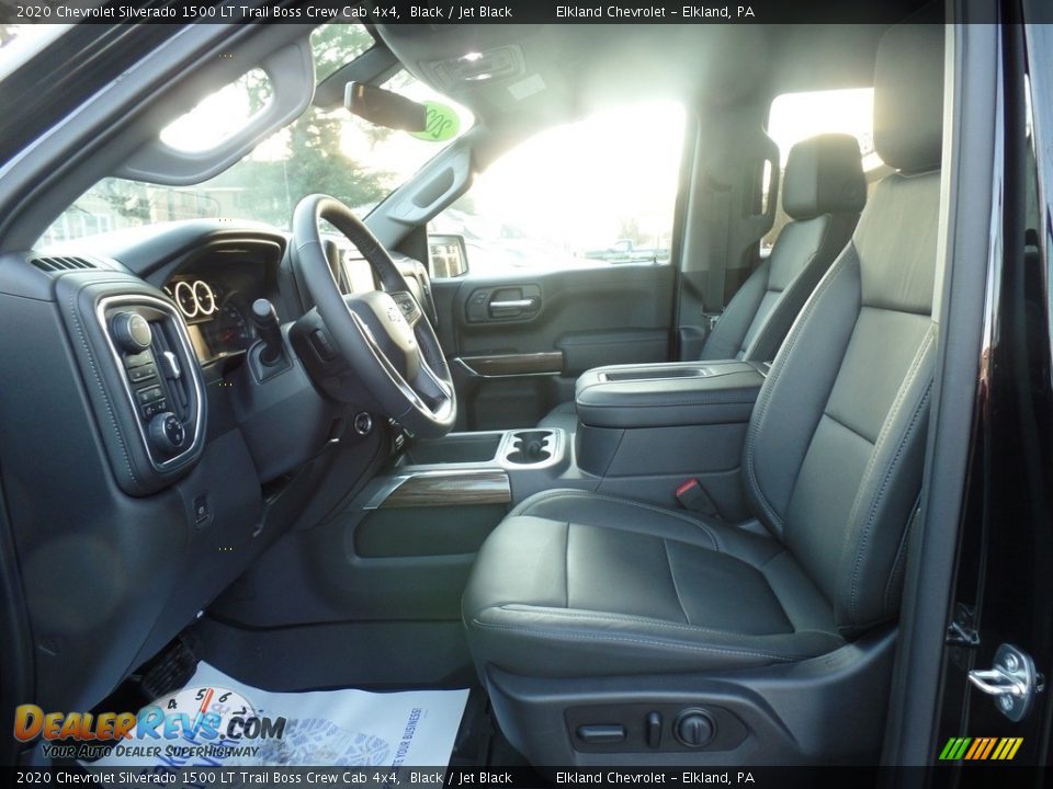 2020 Chevrolet Silverado 1500 LT Trail Boss Crew Cab 4x4 Black / Jet Black Photo #19