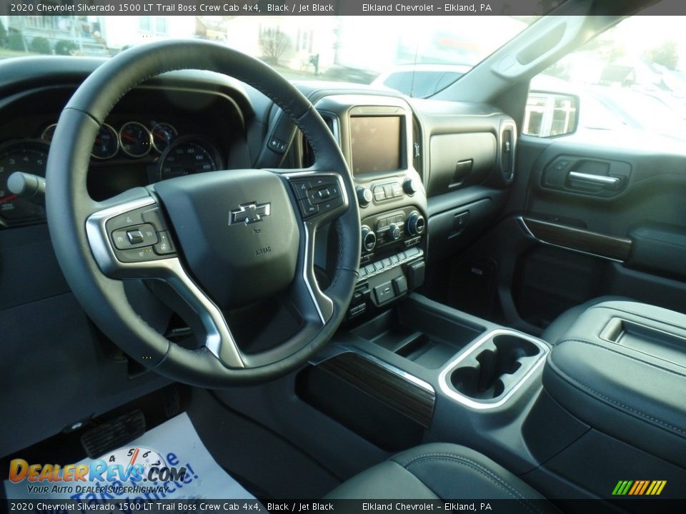 2020 Chevrolet Silverado 1500 LT Trail Boss Crew Cab 4x4 Black / Jet Black Photo #20