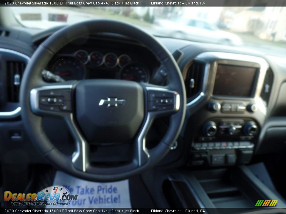 2020 Chevrolet Silverado 1500 LT Trail Boss Crew Cab 4x4 Black / Jet Black Photo #21