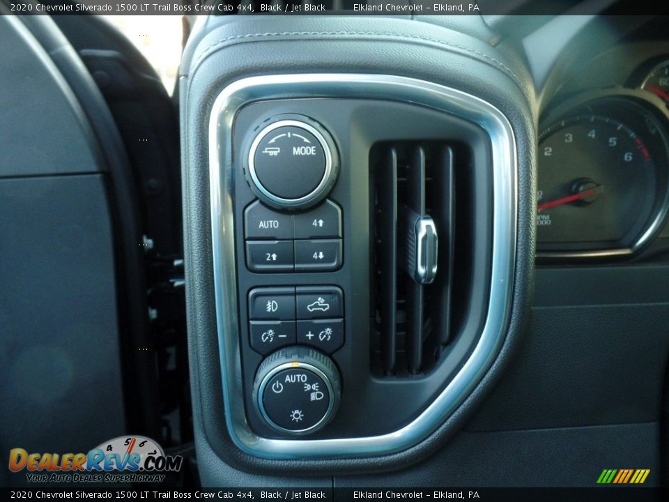 2020 Chevrolet Silverado 1500 LT Trail Boss Crew Cab 4x4 Black / Jet Black Photo #24
