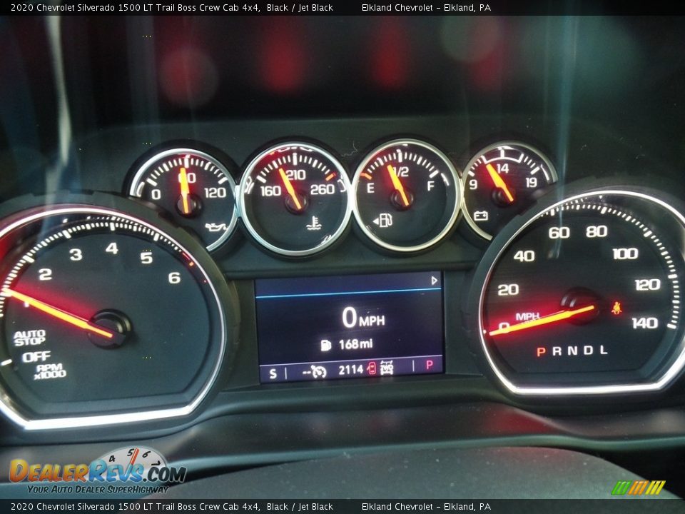 2020 Chevrolet Silverado 1500 LT Trail Boss Crew Cab 4x4 Black / Jet Black Photo #26