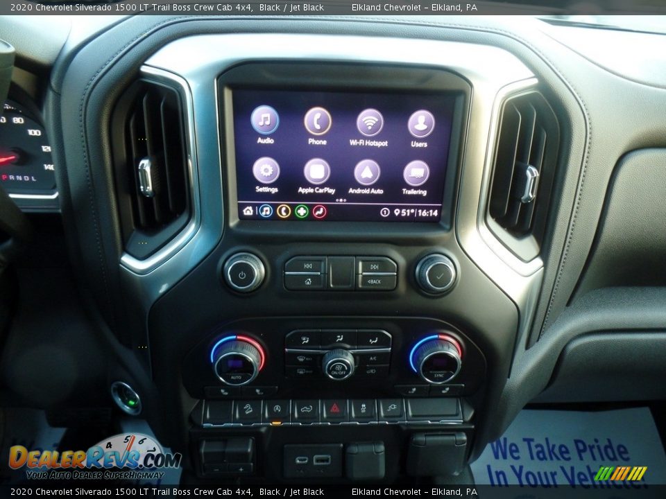 2020 Chevrolet Silverado 1500 LT Trail Boss Crew Cab 4x4 Black / Jet Black Photo #27