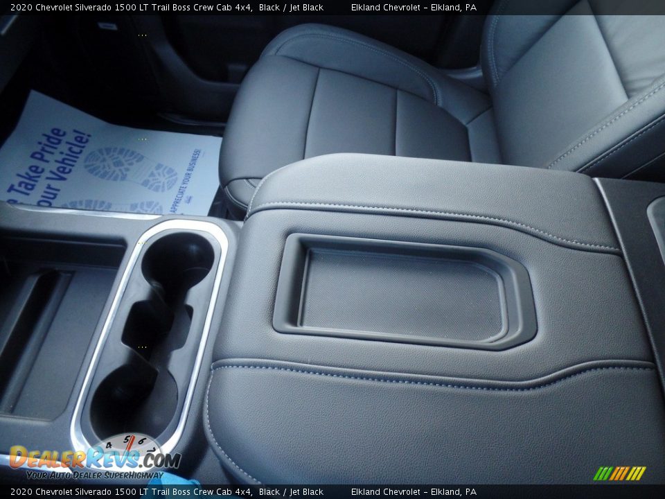 2020 Chevrolet Silverado 1500 LT Trail Boss Crew Cab 4x4 Black / Jet Black Photo #34