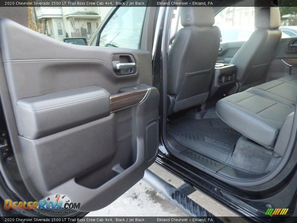 2020 Chevrolet Silverado 1500 LT Trail Boss Crew Cab 4x4 Black / Jet Black Photo #35