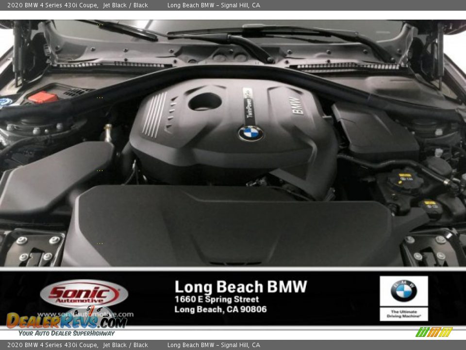 2020 BMW 4 Series 430i Coupe Jet Black / Black Photo #8