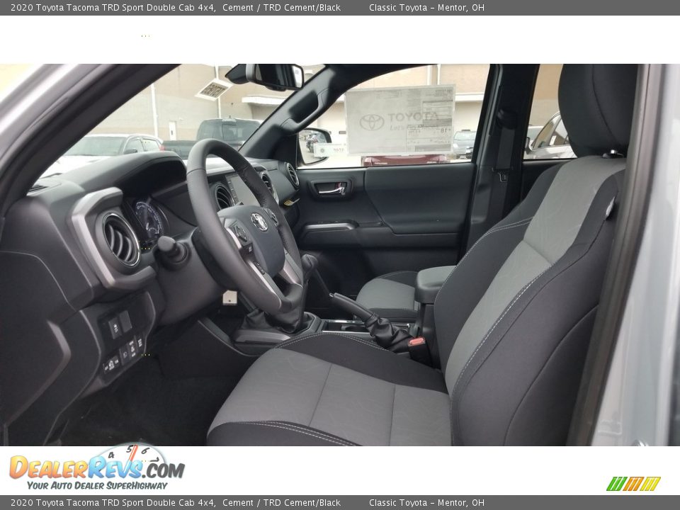2020 Toyota Tacoma TRD Sport Double Cab 4x4 Cement / TRD Cement/Black Photo #2