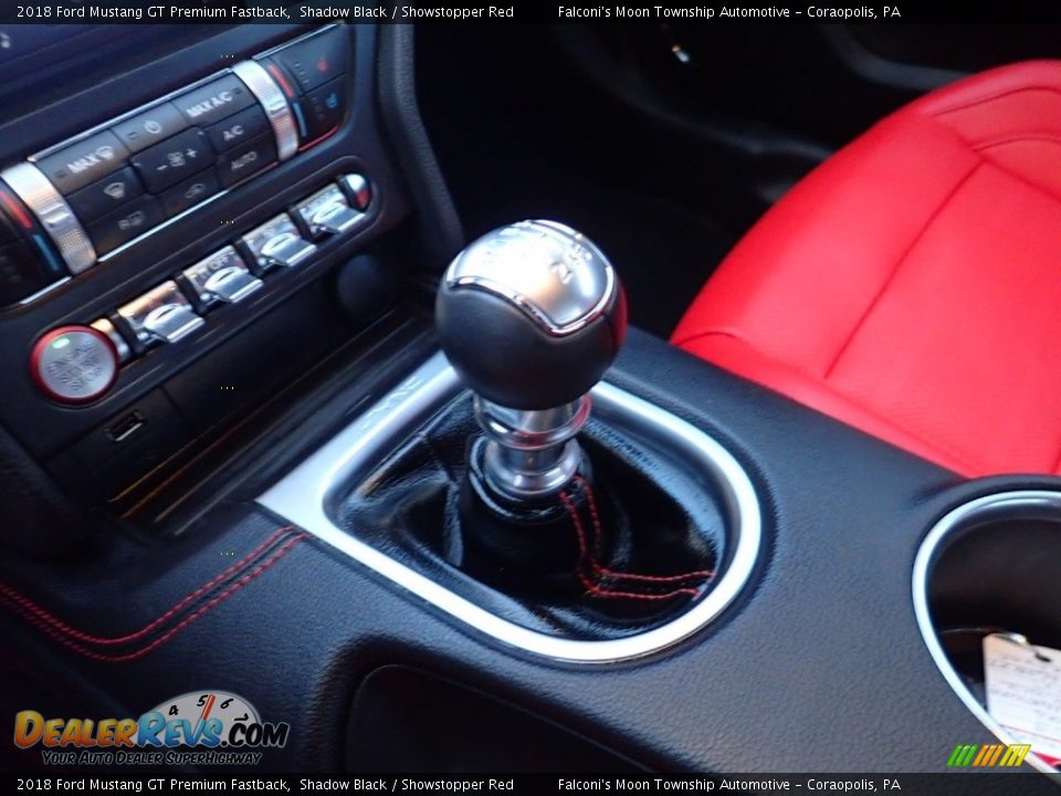 2018 Ford Mustang GT Premium Fastback Shifter Photo #20