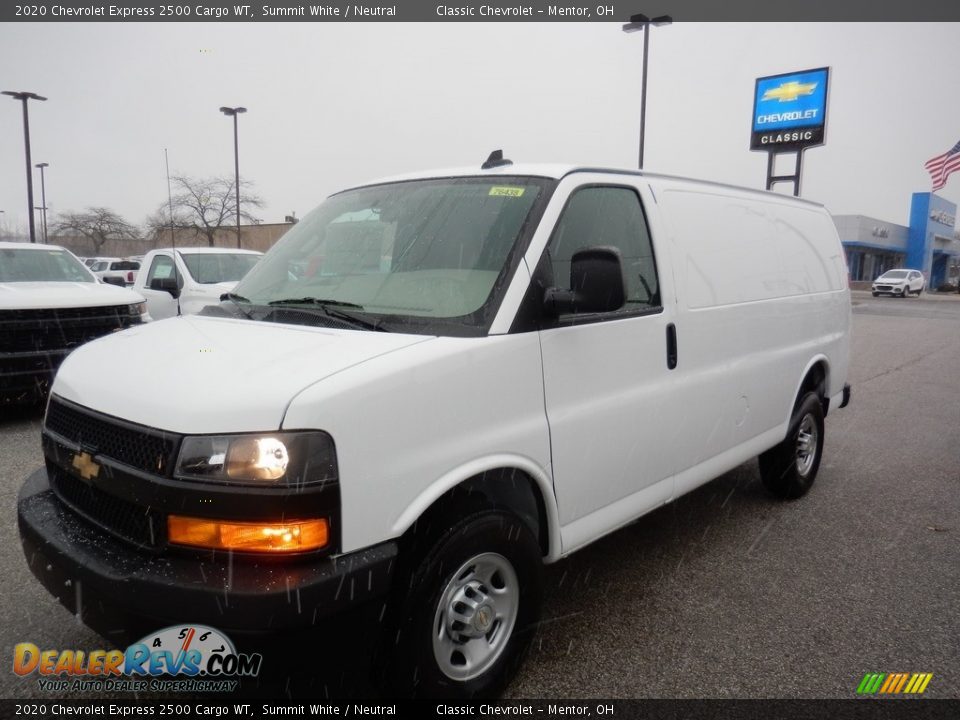 2020 Chevrolet Express 2500 Cargo WT Summit White / Neutral Photo #1