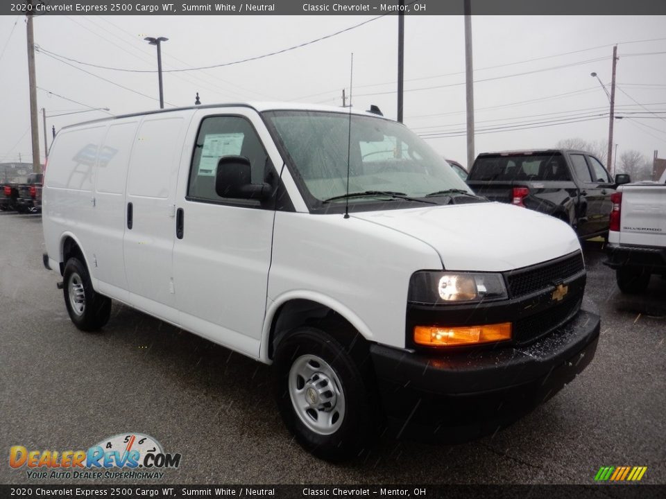 2020 Chevrolet Express 2500 Cargo WT Summit White / Neutral Photo #3