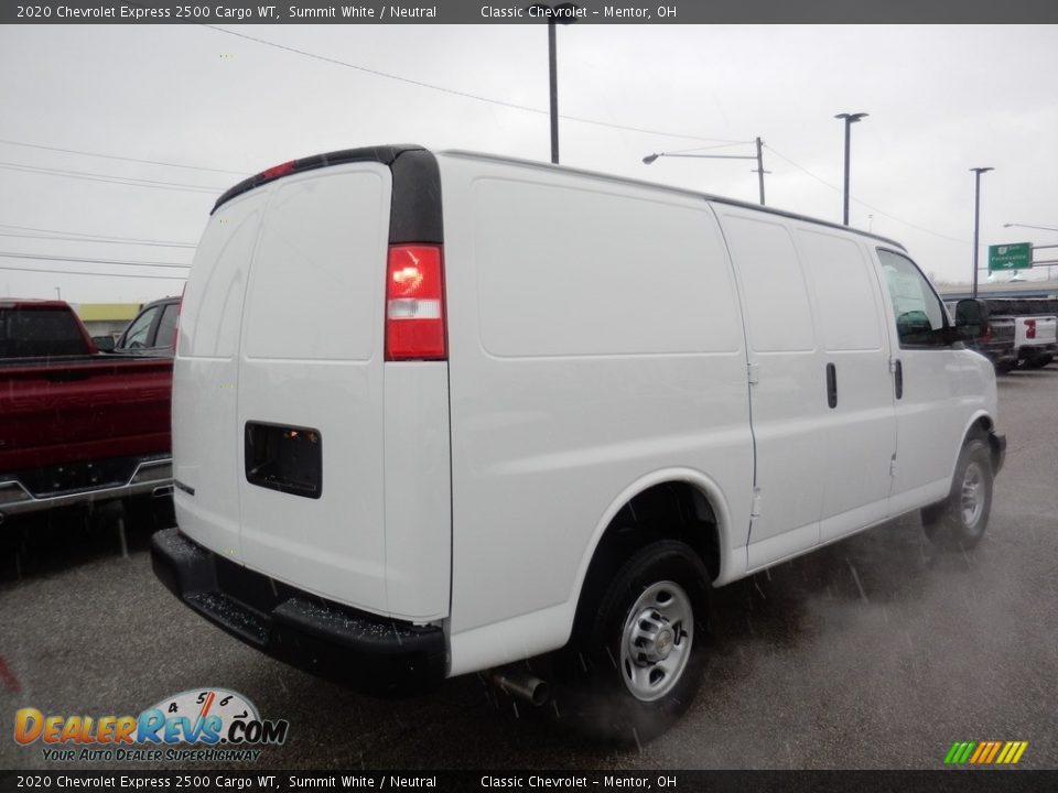 2020 Chevrolet Express 2500 Cargo WT Summit White / Neutral Photo #4