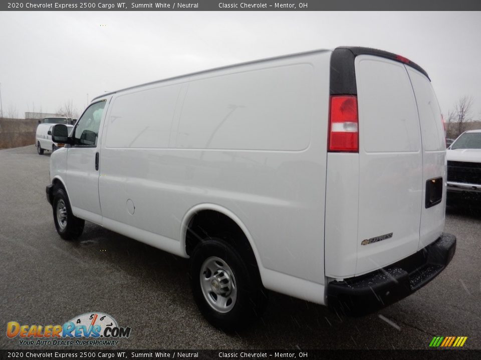 2020 Chevrolet Express 2500 Cargo WT Summit White / Neutral Photo #5
