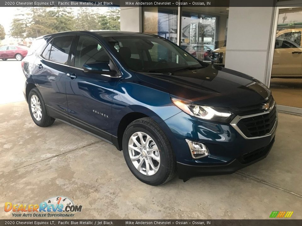 2020 Chevrolet Equinox LT Pacific Blue Metallic / Jet Black Photo #1