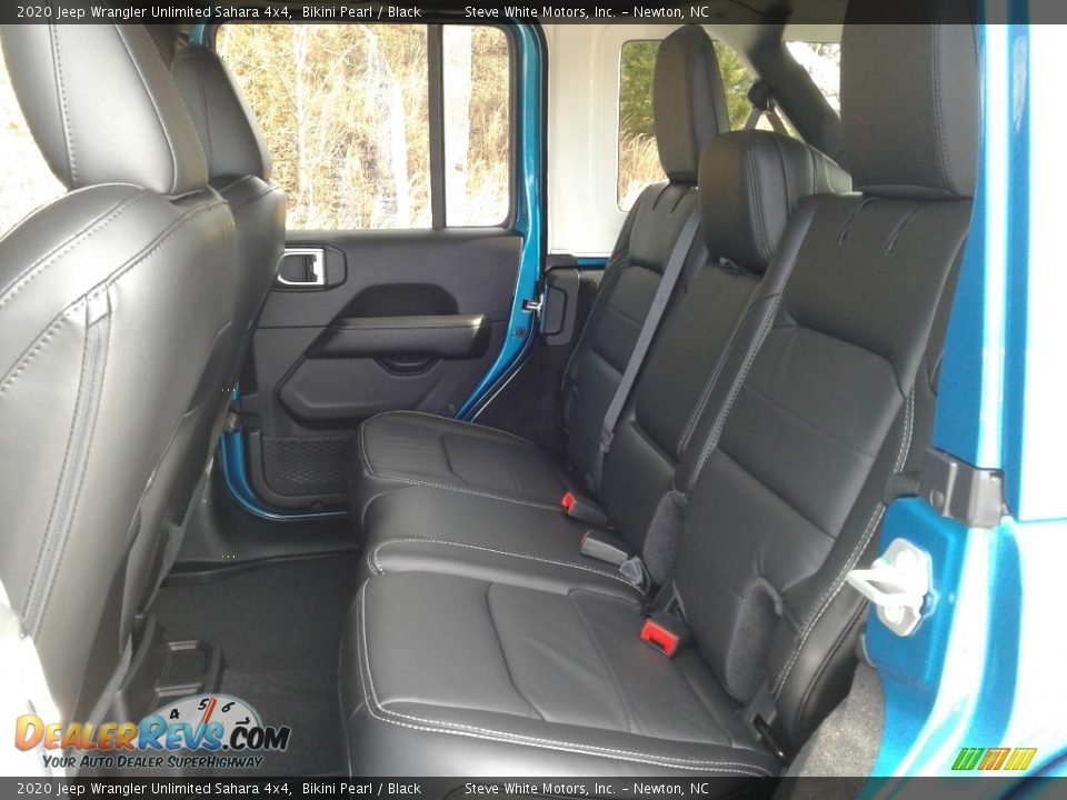 Rear Seat of 2020 Jeep Wrangler Unlimited Sahara 4x4 Photo #16