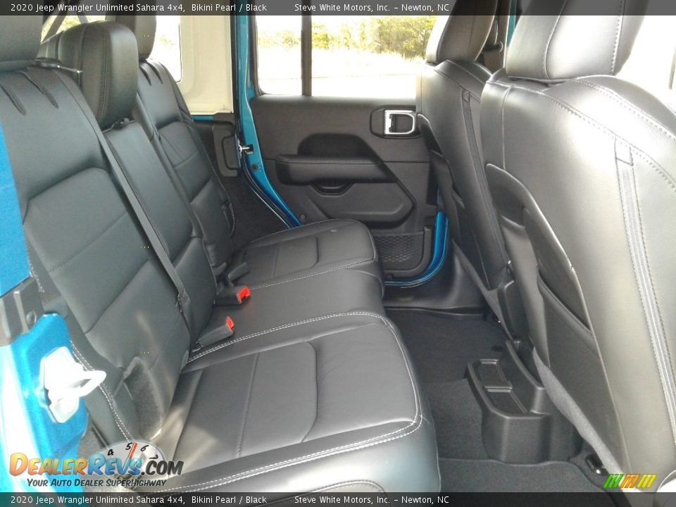 Rear Seat of 2020 Jeep Wrangler Unlimited Sahara 4x4 Photo #19