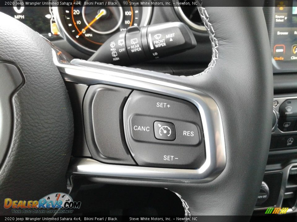 2020 Jeep Wrangler Unlimited Sahara 4x4 Steering Wheel Photo #22