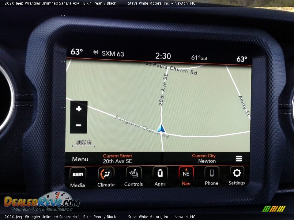 Navigation of 2020 Jeep Wrangler Unlimited Sahara 4x4 Photo #25