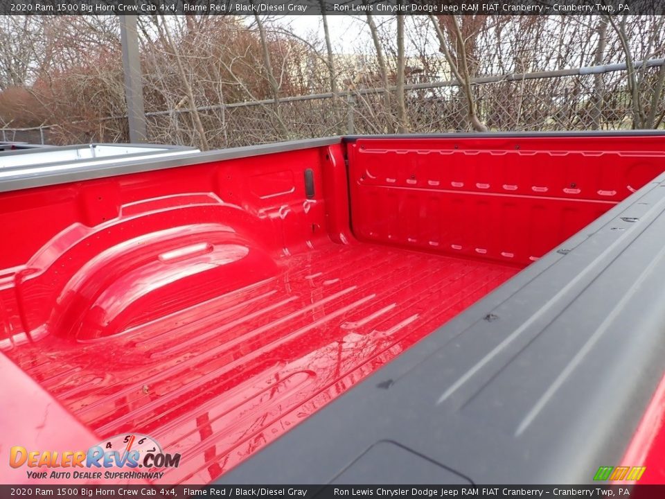 2020 Ram 1500 Big Horn Crew Cab 4x4 Flame Red / Black/Diesel Gray Photo #10