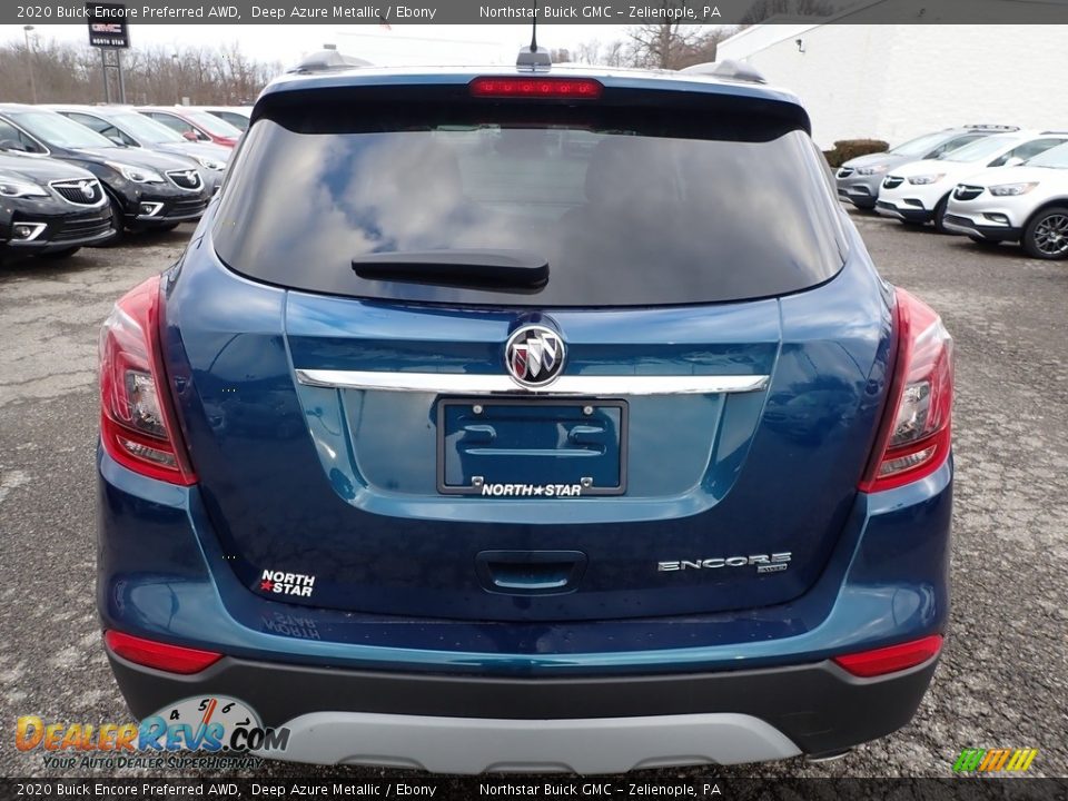2020 Buick Encore Preferred AWD Deep Azure Metallic / Ebony Photo #6
