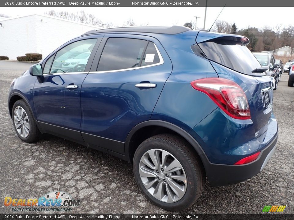 2020 Buick Encore Preferred AWD Deep Azure Metallic / Ebony Photo #8