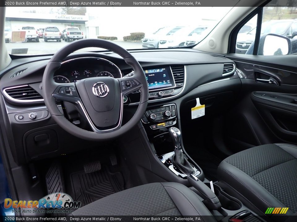 2020 Buick Encore Preferred AWD Deep Azure Metallic / Ebony Photo #15