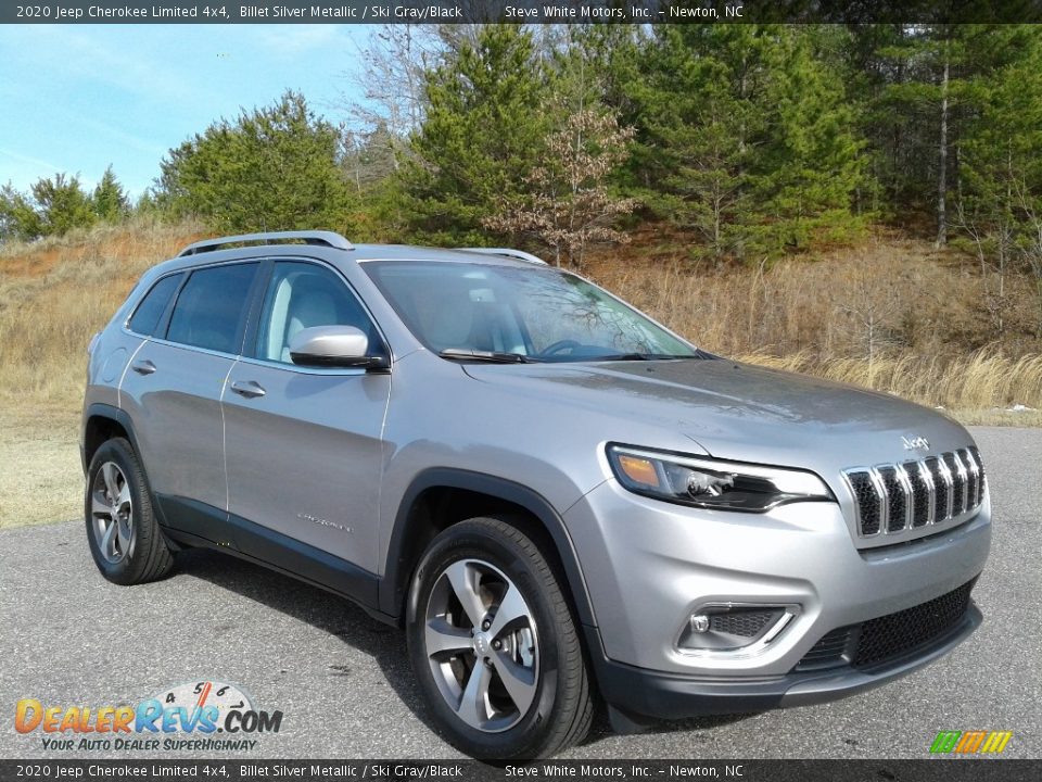 Billet Silver Metallic 2020 Jeep Cherokee Limited 4x4 Photo #4
