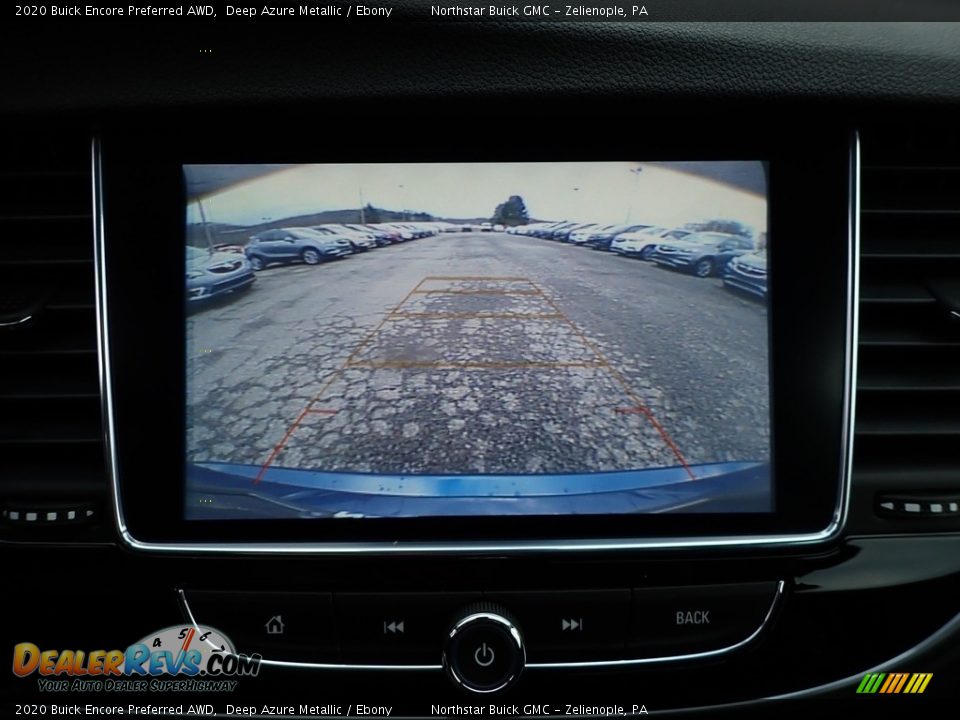 2020 Buick Encore Preferred AWD Deep Azure Metallic / Ebony Photo #18