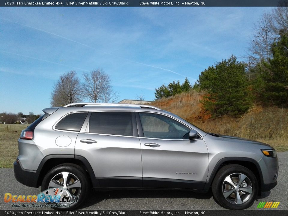 Billet Silver Metallic 2020 Jeep Cherokee Limited 4x4 Photo #5