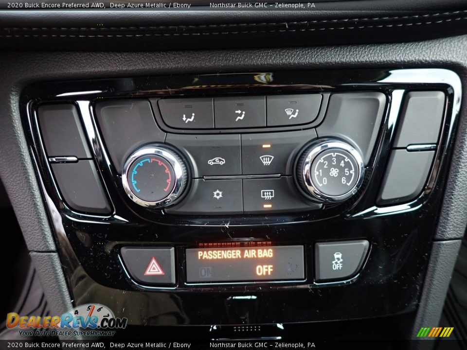 2020 Buick Encore Preferred AWD Deep Azure Metallic / Ebony Photo #19