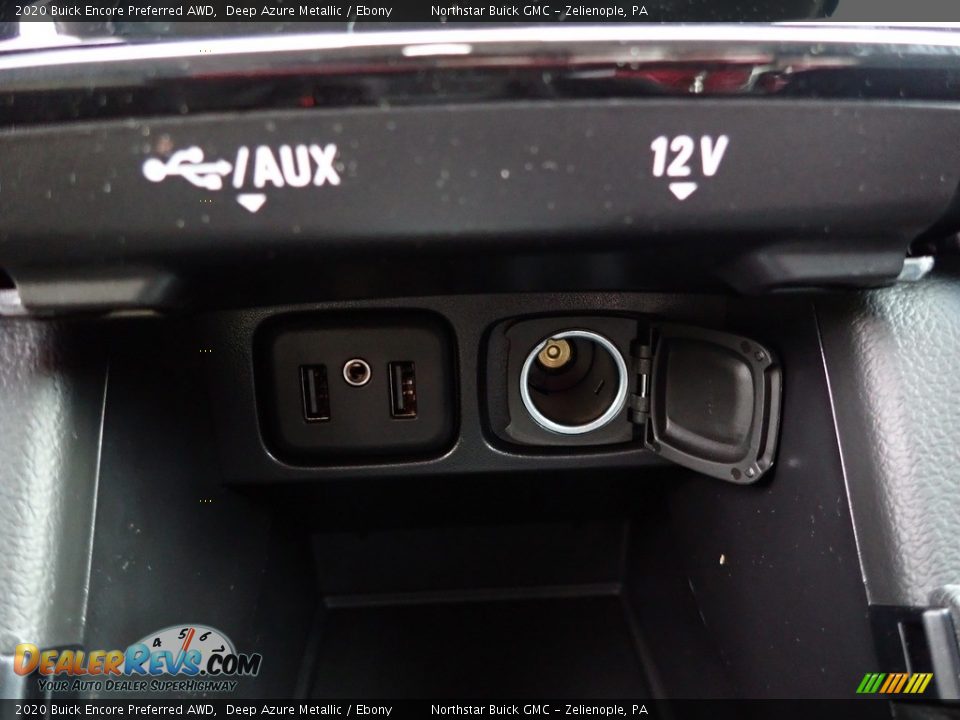 2020 Buick Encore Preferred AWD Deep Azure Metallic / Ebony Photo #20