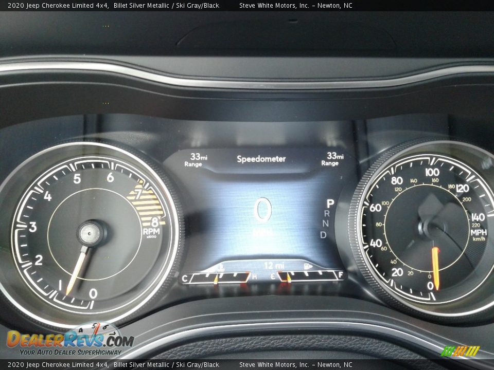 2020 Jeep Cherokee Limited 4x4 Gauges Photo #21