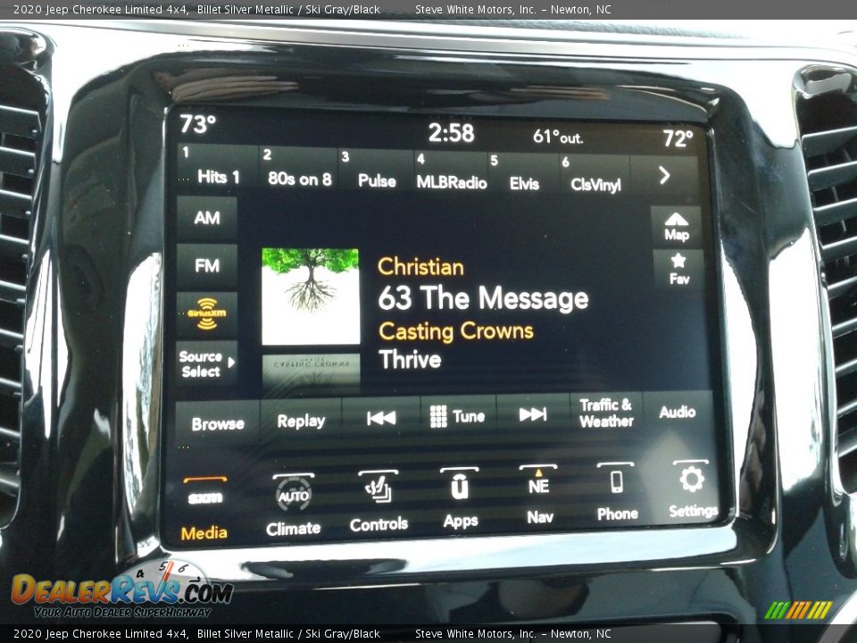 Controls of 2020 Jeep Cherokee Limited 4x4 Photo #23